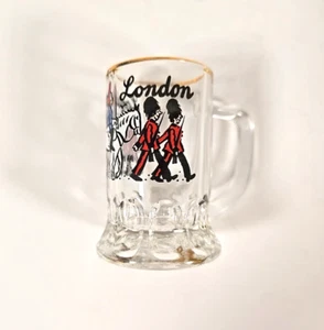 London souvenir beer mug shot glass toothpick holder Bobbies horse Bocklings Ger - Picture 1 of 5