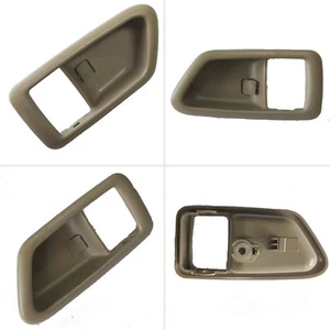 Cubierta beige de manija de puerta delantera trasera izquierda para Toyota Camry 97-01 - Imagen 1 de 8