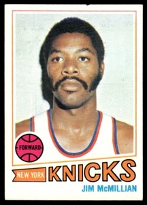 1977-78 Topps Jim McMillian New York Knicks #107 - Picture 1 of 2