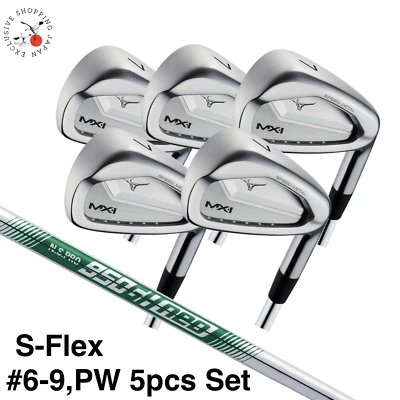 Mizuno Golf MX-I Speed Metal Iron Set 6-9,PW 5pc N.S.Pro 950GH Neo Steel Shaft S - Image 1 of 4