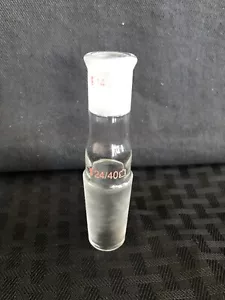 KONTES Glass 14/20 Outer to 24/40 Inner Enlarging Connecting Adapter 274750-0242 - Picture 1 of 4