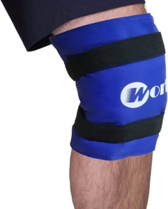 Knee Ice Pack Wrap around Entire Knee, Large Reusable Gel Ice Pack for Pain R... - Picture 1 of 16