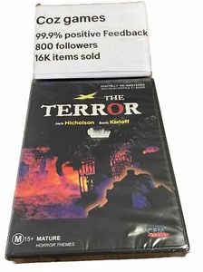 The Terror Movie DVD Region 4 Brand New & Sealed Jack Nicholson Boris Karloff - Picture 1 of 2