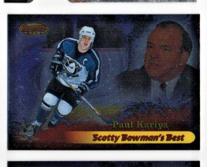 1998-99 Bowman's Best Scotty Bowman's Best Paul Kariya Ducks A-759