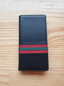 Ipulse Black Leather Wallet phone Case Samsung Galaxy S8 - Picture 1 of 5