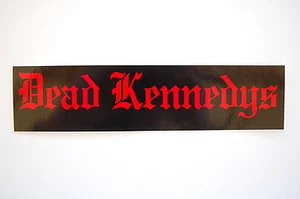 Calcomanía de vinilo Dead Kennedys parachoques de coche ventana punk rock 8" x 2" (39) - Imagen 1 de 1