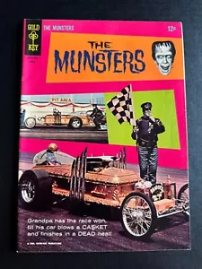 Munsters #6 - Grandpa Race Won (Gold Key, 1966) VF- - Picture 1 of 3