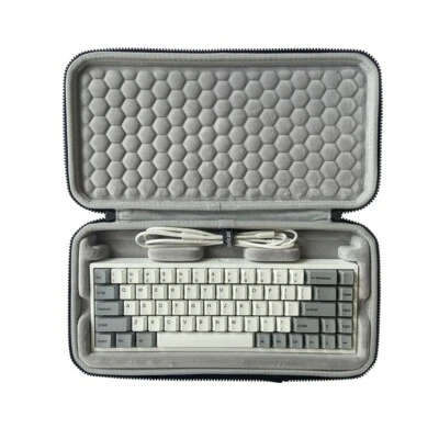 Storage Portable Carry Case Box For Keydous NJ68 Bluetooth Keyboard Inner 50mm - Image 1 of 4