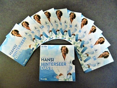 11 CDs, Hansi Hinterseer "Das Beste" 10CDs-200Hits+1CD Für mich ist Glück... - Bild 1 von 4