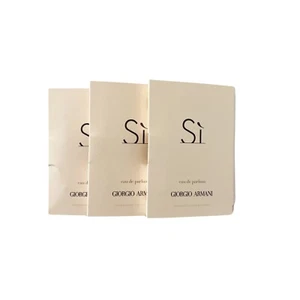 GIORGIO ARMANI SI EDP 1.5ml .05fl oz x 3 PERFUME SPRAY SAMPLE VIALS - Picture 1 of 3