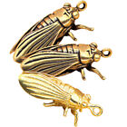 Vintage Brass Animal Charms for DIY Earrings & Fengshui