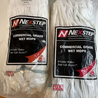 Commercial Nexstop Loop End String Wet Industrial Grade Heavy Duty Floor Mop Med - Image 1 of 4