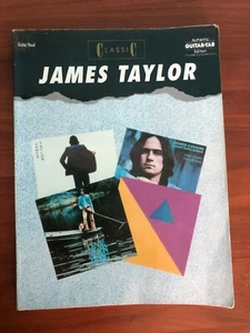  "JAMES TAYLOR "Classic C" 1992 Music Sheet Book - Picture 1 of 12