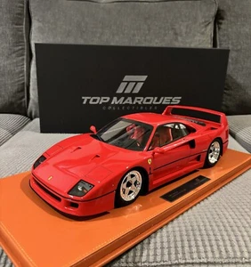 1/12 Top Marques 1987 Ferrari F40 Red Large Car limited edition - Picture 1 of 20