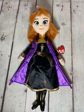 TY SPARKLE Beanie Buddies Disney Frozen II Anna 16" Stuffed Plush Doll BRAND NEW