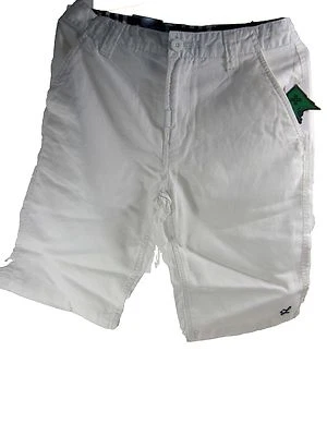 LRG MENS  EL CAPITAN TRUE STRAIGHT FASHION  SHORTS, F136011, WHITE, SIZE 42 $70 - Image 1 of 4