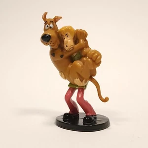 Cake Topper Scooby-doo and Shaggy 1998 Hanna-Barbera PVC "Yikes" 3,5" Vintage - Foto 1 di 6