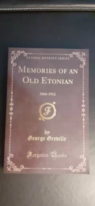 Memories of an Old Etonian, 1860-1912. TAPA BLANDA. . NUEVO EN INGLES - Imagen 1 de 2