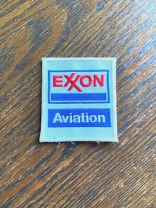 Exxon Aviation Sew On Patch - Picture 1 of 2