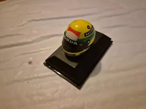 MINICHAMPS 1/8 CLASSIC MCLAREN HONDA 1989 AYRTON SENNA FORMULA 1 F1 HELMET - Picture 1 of 7