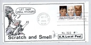 #2164 HELP END HUNGER MARIE ANTOINETTE NAKANO PERFINS H.N. LOCAL POST FDC - Picture 1 of 1