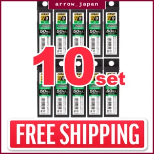 OLFA Ersatz schwarze Klinge 9 mm S-Typ klein scharf Cutter BB50K 10 SET JAPAN  - Bild 1 von 6