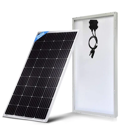 300W Solarpanel Solarmodul Mono Hocheffizientes für Boot Wohnmobile Anhänger RV - Bild 1 von 4