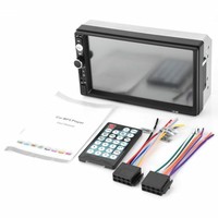 7023B 2 din Reproductor de audio multimedia coche MP5 HD pantalla tactil 7 pM9X1