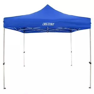 Kings Portable Gazebo 3m x 3m Heavy Duty Steel Frame UPF50+ Waterproof Camping - Picture 1 of 12
