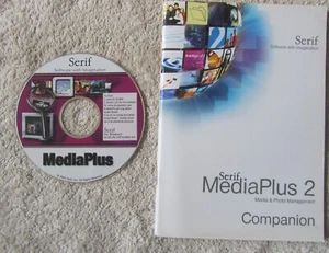 Serif MediaPlus 2 CD plus companion Booklet - Media & Photo Management - Picture 1 of 3
