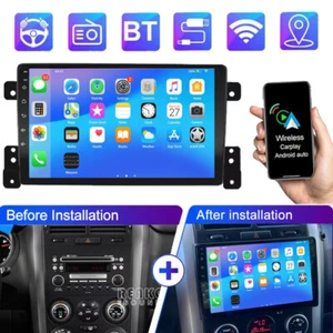 CarPlay Android 13 Car Radio For Suzuki Grand Vitara 2005-2015 GPS Navi WIFI SWC - Picture 1 of 13
