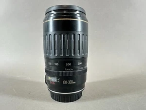 Camera Lens Canon EF 100 - 300mm zoom Macro 1:4.5-5.6 Ultrasonic Untested - Picture 1 of 13