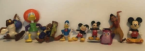 Disney Characters lot of 10 Figures Mickey Mouse Donald Duck Beast T5 - Picture 1 of 4