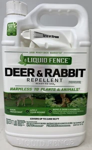 Liquid Fence Deer & Rabbit Repellent, Ready-to-Use – 128 fl. oz. (1 Gallon) - Picture 1 of 4
