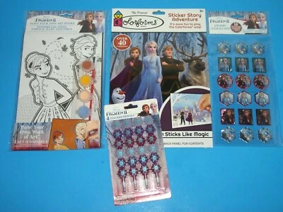 Frozen 2 Colorforms, Stickers, Stack Pencils, Art Board Craft Creative Lot NEW - Image 1 of 4