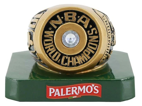 1971 Replica Milwaukee Bucks Championship Ring Paperweight Palermo’s Promo Cover