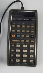 Vintage Hewlett Packad HP 67 Scientific Calculator w/ Power Cord