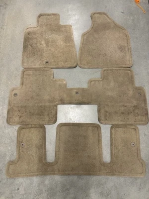 Buick Enclave Chevy Traverse Outlook 2007-2017 OEM bronceado juego completo alfombrillas Acadia GMC Foto 1 de 4