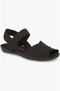 Bernie Mev Womens Balmy Sandal - Black, Size 41M US Size 10 NEW - Picture 1 of 7