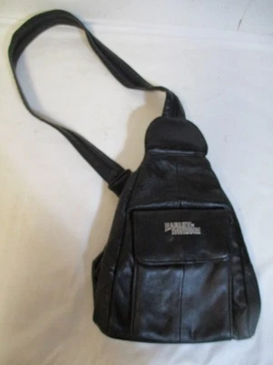 MOCHILA DE CUERO HARLEY DAVIDSON (CORREA DOBLE O SIMPLE) Foto 1 de 4