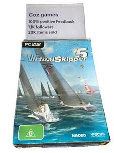 Virtual Skipper 5 Pc dvd Rom Complete Boxed Australian Release Yacht Racing Sim - Picture 1 of 11