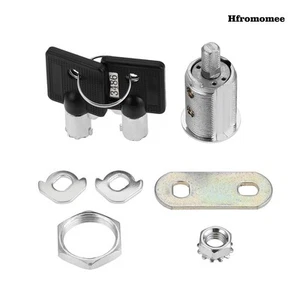 Bloqueo de leva tubular Hfromomee 1-1/8", acabado cromado y llave igual con 2 llaves - Imagen 1 de 9
