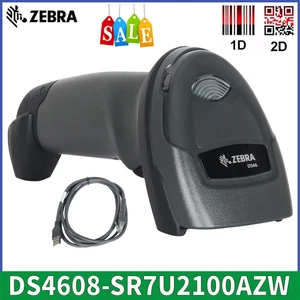 Zebra DS4608-SR7U2100AZW 2D Imager Corded Handheld Barcode Scanner W/ USB Cable - Picture 1 of 9