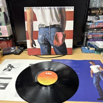 Bruce Springsteen Born In The USA LP Record Vinyl 12" 1984 CBS 86304 UK - Image 1 of 4