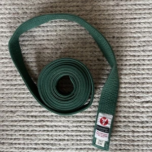 Bytomic Green Coloured Karate Belt Ninjitsu Judo Rank Colour Belt 280CM Martial - Picture 1 of 4