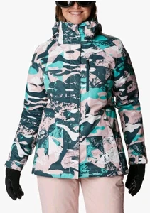 COLUMBIA Womens Nordic Point Omni Heat Vented interchange 3-1 jacket Hooded Sz L - Picture 1 of 11