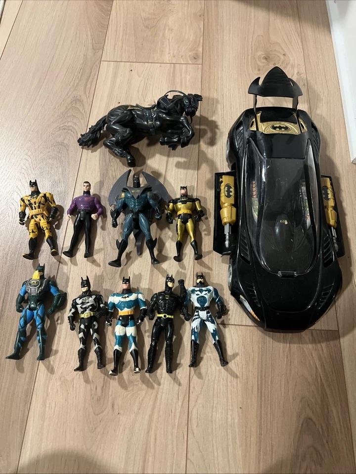 vintage batman action figure lot - Image 1 of 1