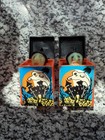 Vintage SQUEEKS Halloween Jack-In-The-Box Toy Lot Of 2 Witches Spooky Ghost