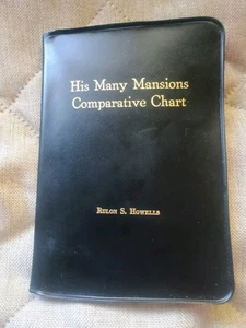 1959 His Many Mansions Comparative Chart By Rulon S. Howells - Foto 1 di 8