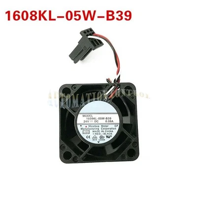 For NMB-MAT 1608KL-05W-B39 fan 24V 0.08A 40*40*20mm 3wire For FANUC Drive - Image 1 of 2